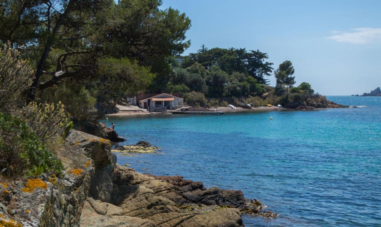 Agay Le Pti Bonheur 60M2 Rez De Jardin, En Bord De Mer Saint-Raphaël Exterior foto